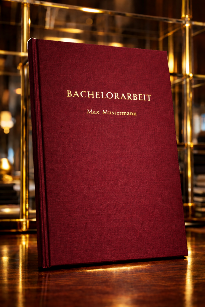 Hardcover Bindung – Bachelorarbeit und Masterarbeit professionell drucken und binden lassen