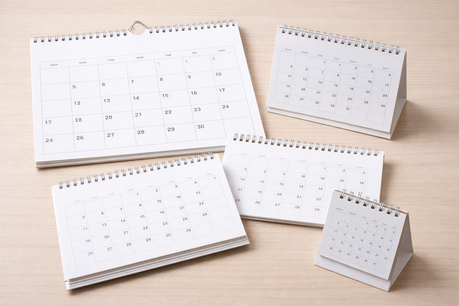 Kalender drucken – personalisierte Kalender in hochwertiger Qualität