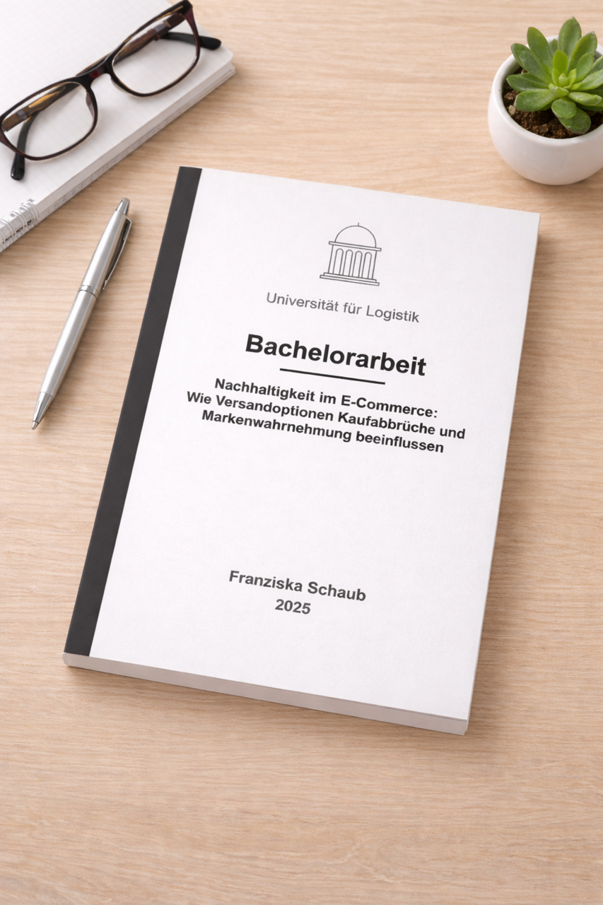 Softcover Bindung – Abschlussarbeit professionell binden lassen