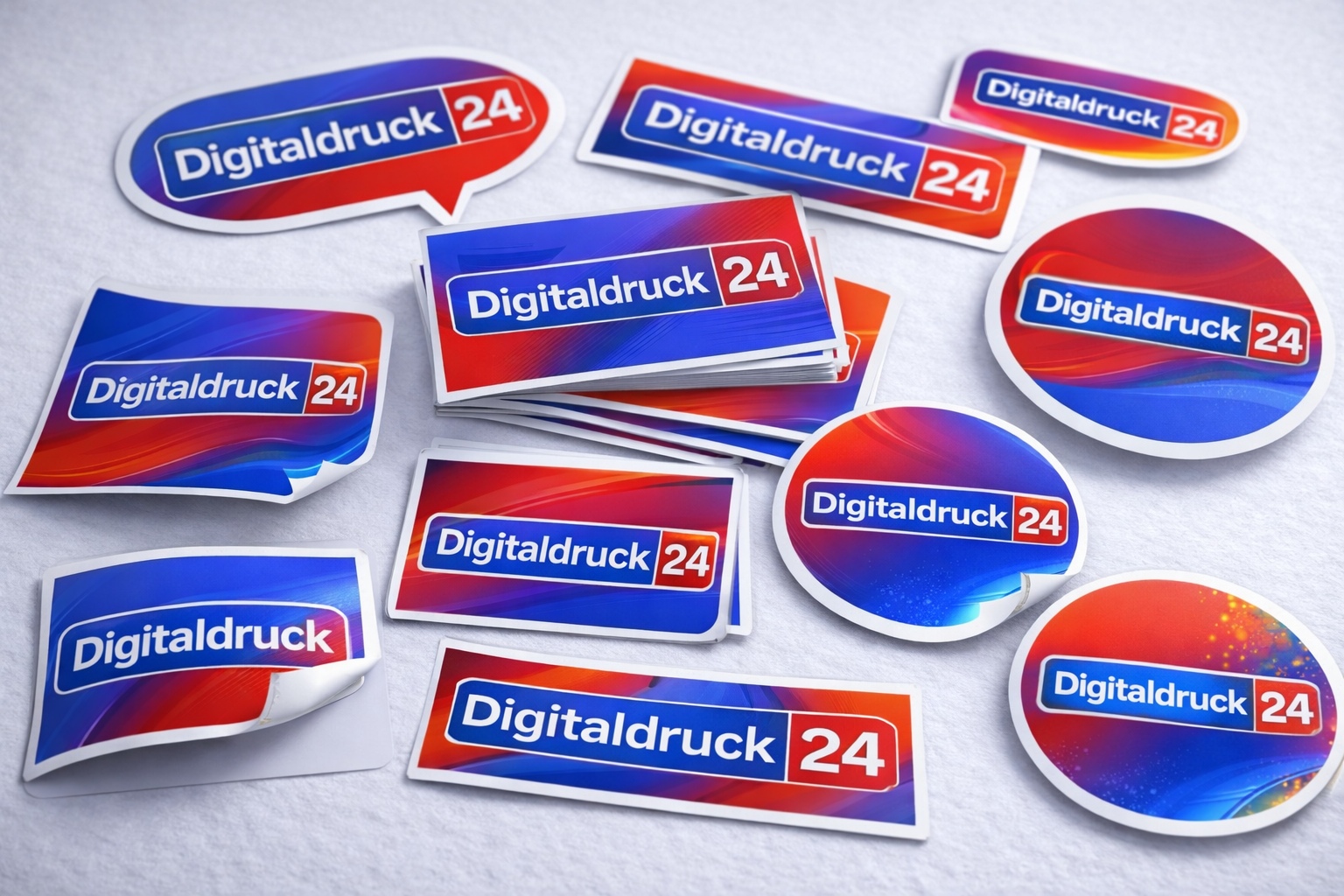 Aufkleber drucken – individuelle Sticker und Etiketten bei digitaldruck24.shop